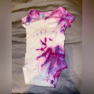 Tie-dye onesie